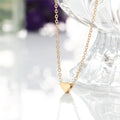 Lock Angel Vintage Jewelry Golden Chain Wing Metallic Women's Love Necklace Necklaces & Pendants