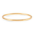 14K Yellow Gold 0.75MM - 1MM Polished Stack Band Ring for Women - Assorted Sizes