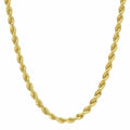 Sulyle Gold Chain Necklace Collection - 14K Solid Yellow Gold Filled Rope Chains for Men and Women in Various Sizes (2.1mm, 2.7mm)