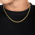 Sulyle Gold Chain Necklace Collection - 14K Solid Yellow Gold Filled Rope Chains for Men and Women in Various Sizes (2.1mm, 2.7mm)