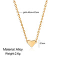 Lock Angel Vintage Jewelry Golden Chain Wing Metallic Women's Love Necklace Necklaces & Pendants