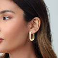 6 Pairs Gold Earrings Fashion Stud Hoop Earrings Jewelry Favors for Women