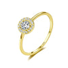 1Ct Diamond Rings for Women - Round Cut 14k Gold Ring - Engagement Rings & Wedding Rings for Women