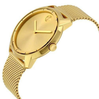 Movado Men's Bold Gold Dial Watch - 3600373