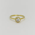 1Ct Diamond Rings for Women - Round Cut 14k Gold Ring - Engagement Rings & Wedding Rings for Women