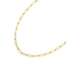 Jewelry Atelier Gold Chain Necklace Collection - 14K Solid Yellow Gold Filled Paper Clip Link Chain Necklaces for Women and Men with Different Sizes (2.0mm, 2.5mm)