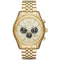 Men's Gold-Tone Lexington Chronograph Watch MK8494