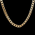 Men's Fashion Classic Luxury Golden Necklace Curb Chain Thick Link (XL0024-J- )